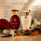 K-LUST (Buy 1 Get 1 Combo) Long Lasting Perfume Gift Set  | Premium Eau De Parfum Collection for Men, Women & Couples | Perfume Combo