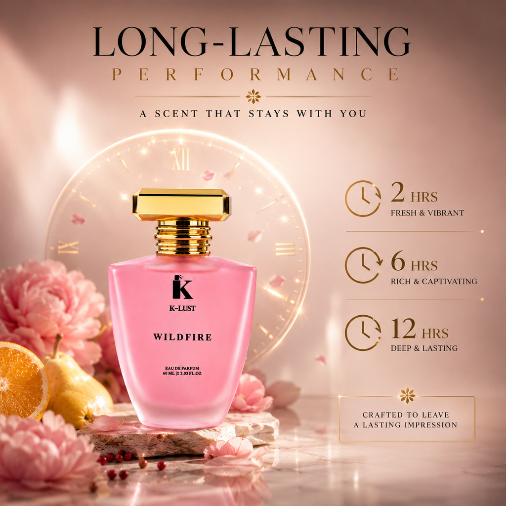 K-Lust Wild Fire Perfume for Women – Bold & Long-Lasting Fragrance 60ml