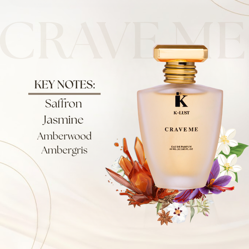 K-LUST Crave Me Perfume for Women Sweet Floral Long Lasting Eau De Parfum