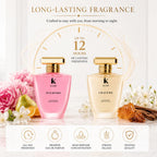 K-LUST (Buy 1 Get 1 Combo) Long Lasting Perfume Gift Set  | Premium Eau De Parfum Collection for Men, Women & Couples | Perfume Combo
