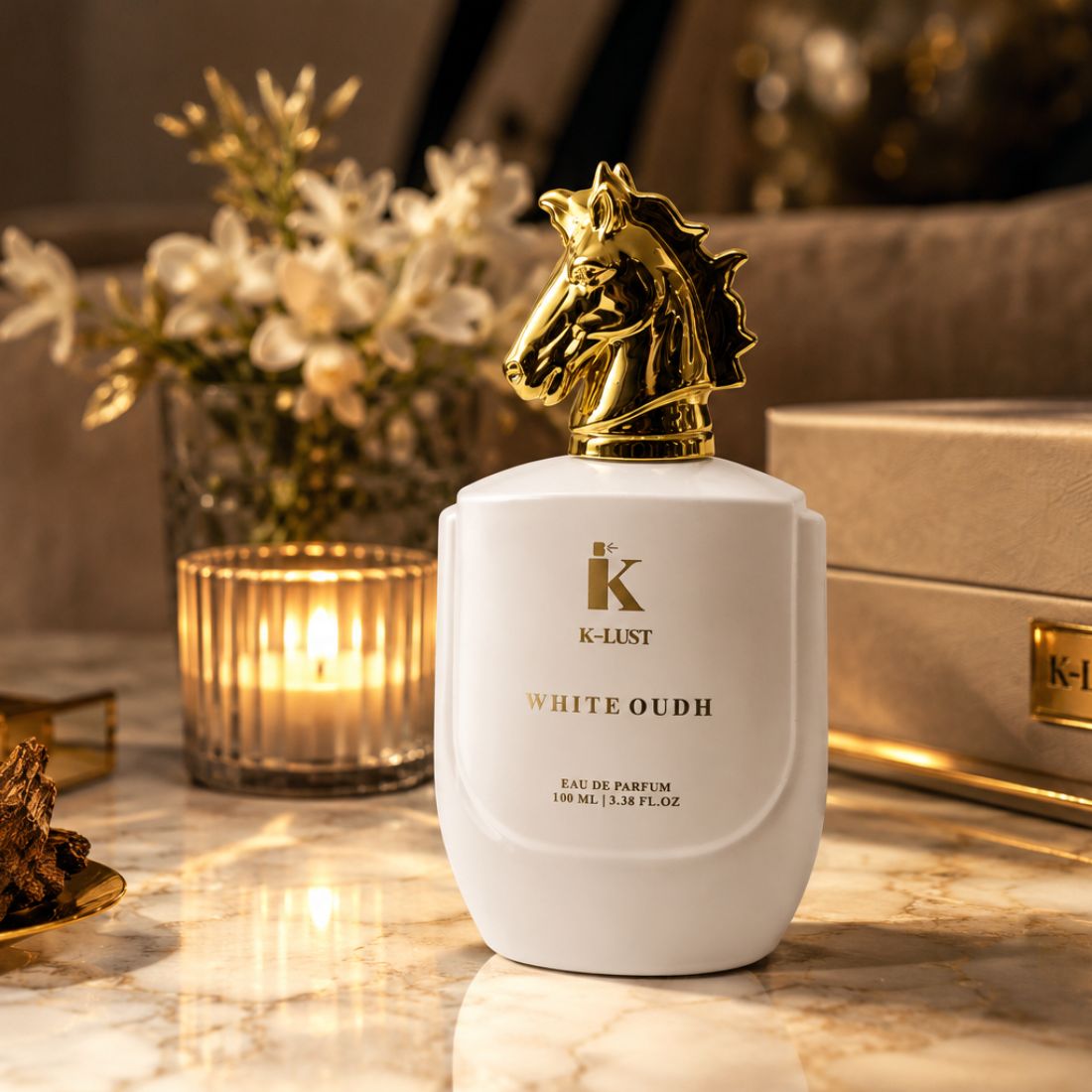 K-Lust White Oudh Unisex Perfume – Luxury Long-Lasting Oud Fragrance 100ml