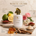 K-Lust White Oudh Unisex Perfume – Luxury Long-Lasting Oud Fragrance 100ml