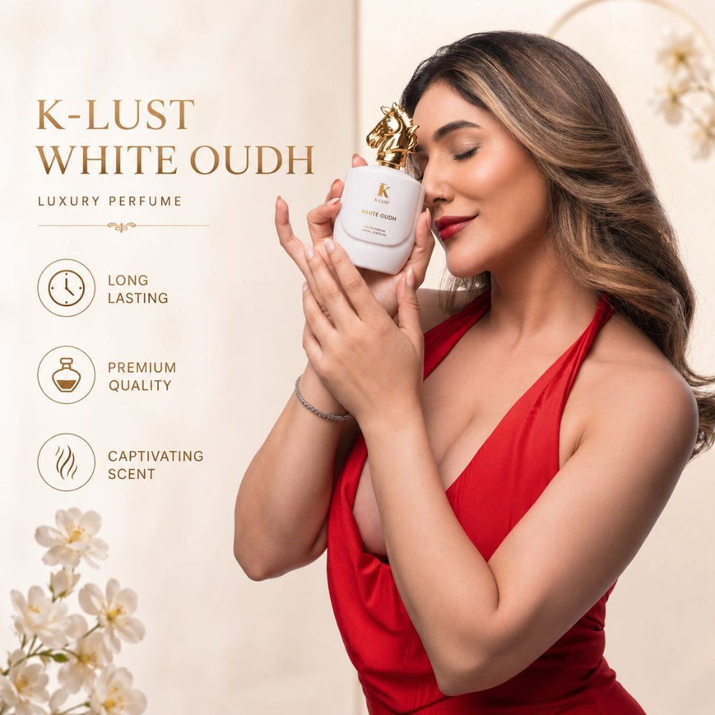 K-Lust White Oudh Unisex Perfume – Luxury Long-Lasting Oud Fragrance 100ml