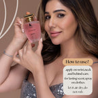 K-LUST Wild Fire Perfume for Women Floral Fruity Long Lasting Eau De Parfum