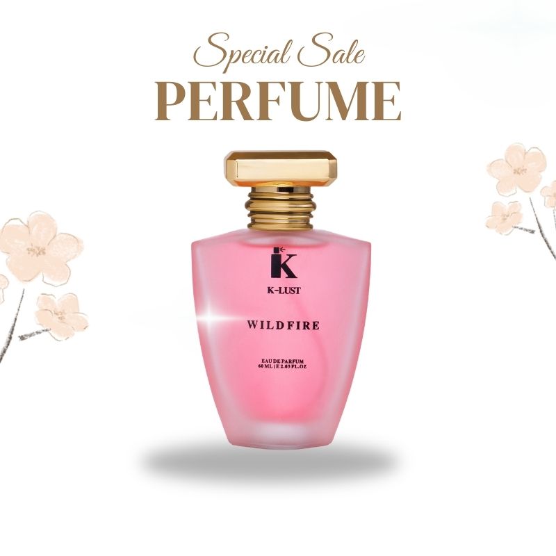 K-LUST Wild Fire Perfume for Women Floral Fruity Long Lasting Eau De Parfum