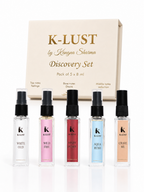 K-Lust Luxury Perfume Gift Set for Men & Women – Mini Fragrance Combo Pack | 5 x 8ml