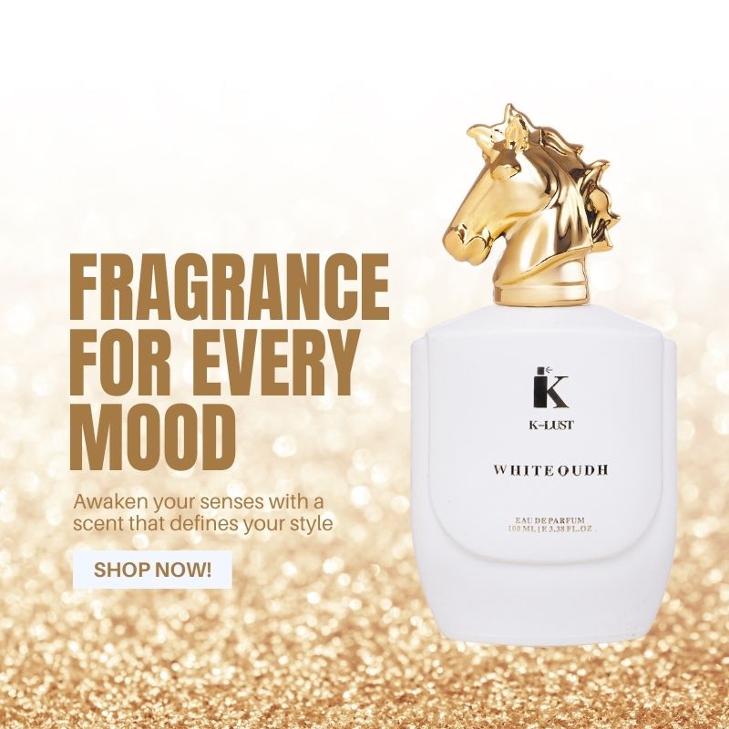 K-LUST White Oudh Unisex Perfume Premium Oud Long Lasting Eau De Parfum